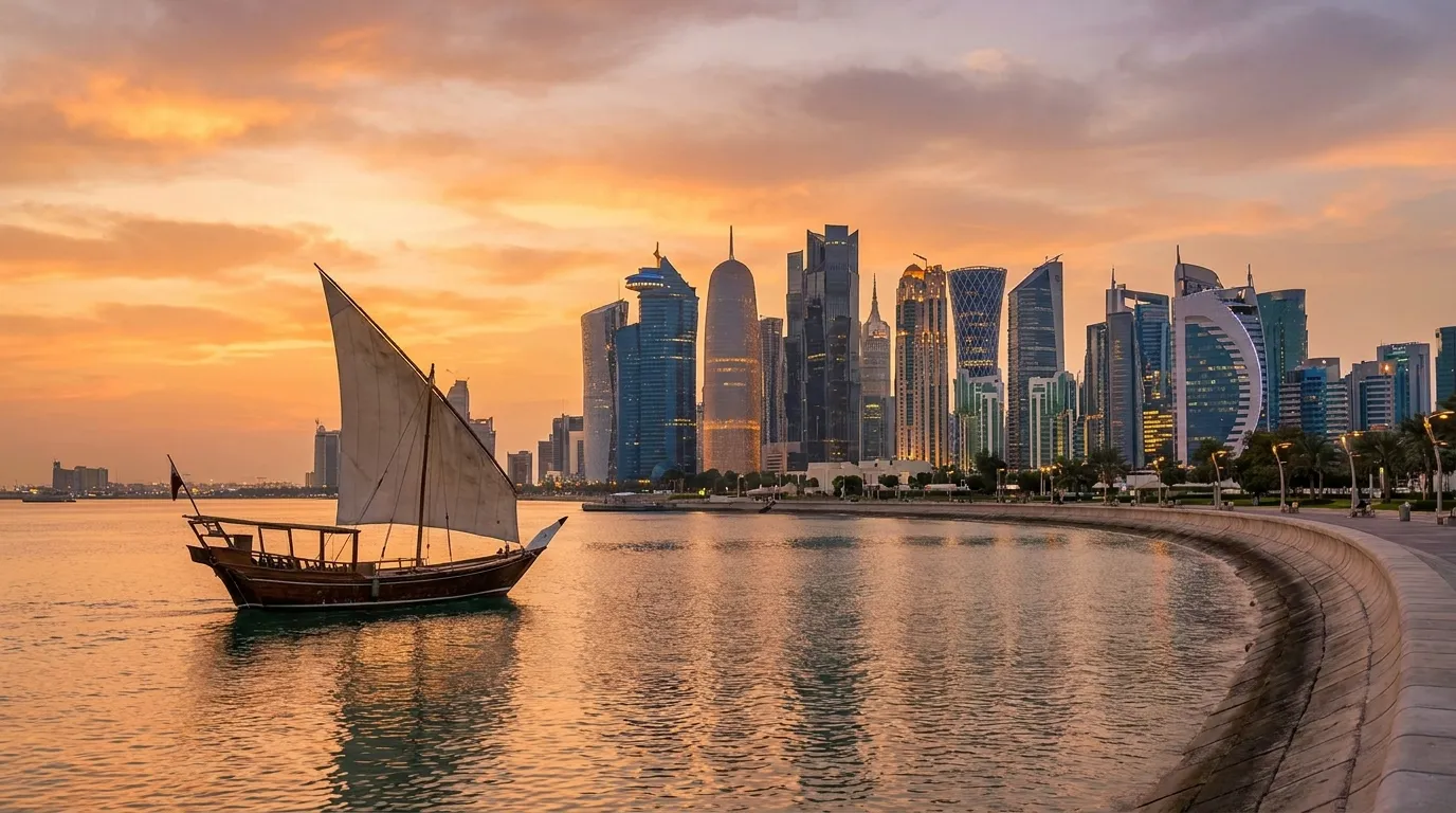 Business Class from Chennai to Doha