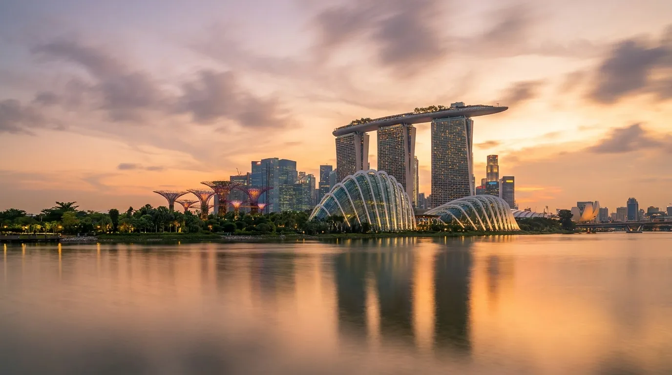 Business Class to Singapore from India