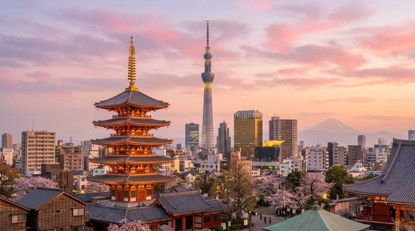 Business Class to Tokyo from India